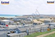 Вахтовые поселки и строительные площадки Кармод в Астане,  Казахстан